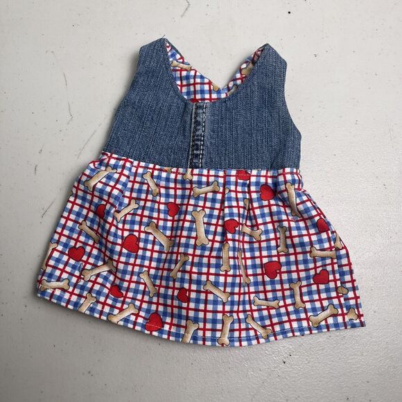 Doll Clothing Outfits for 18" Dresses & Headband Accessory Lot of 5 Pieces EUC - Picture 2 of 12